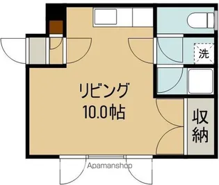 ステラメゾン函館【104号室】の間取り