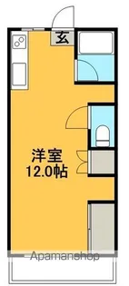 コーポ早坂【3階】の間取り