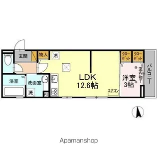 GRANDEUR【1階】の間取り