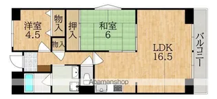ノバ学園前3番館【2階】の間取り