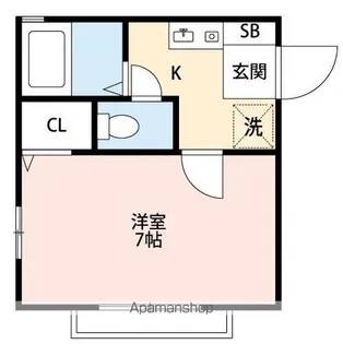 セピアコート【1階】の間取り