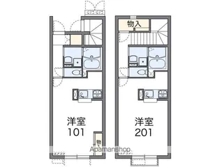 レオネクストオブリガータ【2階】の間取り