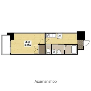 フレッド【9階】の間取り