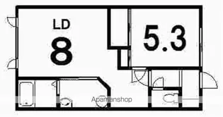 フレグランス79【B号室】の間取り