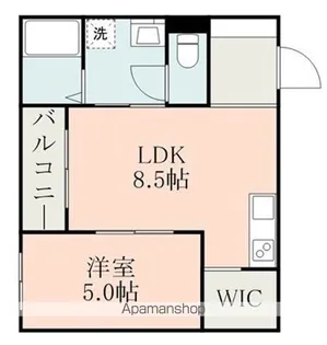 MAJOR大津Ⅲ【1階】の間取り