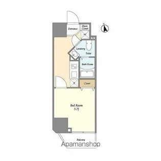 グランカーサ大森海岸【8階】の間取り