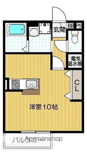 フラットヒル服部 A【1階】の間取り