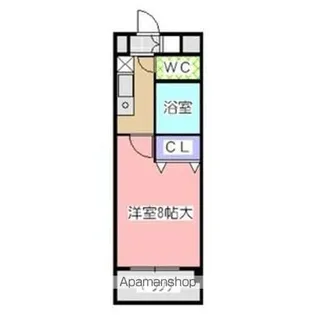 マーブルクレスト五軒家【3階】の間取り