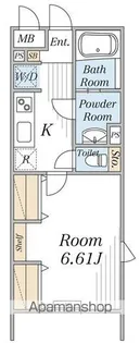 リブリ・検見川浜【1階】の間取り
