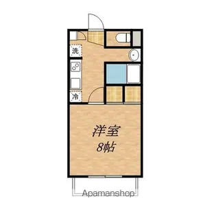 グレープ木下【206号室】の間取り