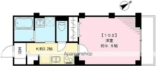 ムサシヤレジデンス【1階】の間取り