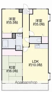 サンクレスト清水【2階】の間取り