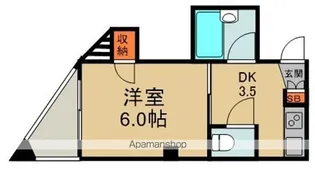 モリビル寺内町【4階】の間取り