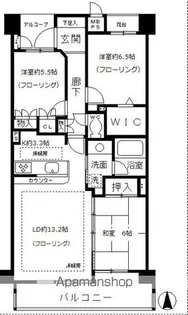 aLATO白壁東【3階】の間取り