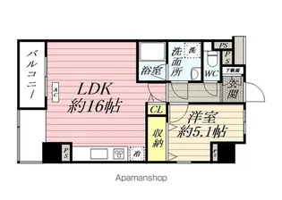 NIKKEIMARKS【9階】の間取り