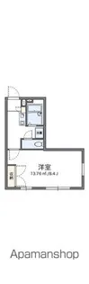 レオパレスKUWADA【1階】の間取り