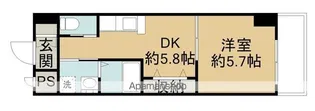 メゾンドクレチュール【4階】の間取り