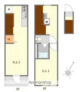 マーレ東武練馬【2階】の間取り