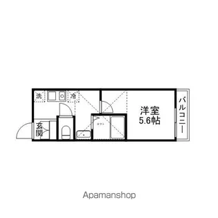 CHERRY TREE【201号室】の間取り