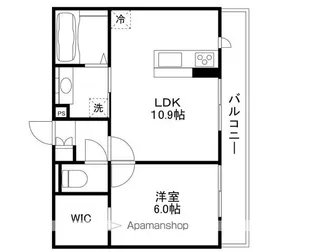 フィーデル プラッツ【205号室】の間取り