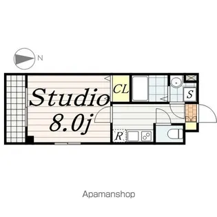 セゾン・ドゥ・ブランシェ千葉中央【2階】の間取り