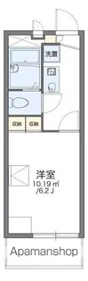 レオパレス武庫川東【2階】の間取り