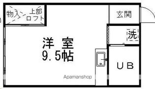 ピアピーク【103号室】の間取り