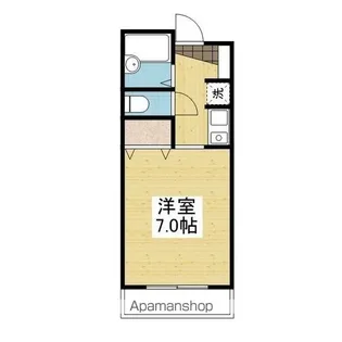 スミタスヴィレッジ道後【209号室】の間取り