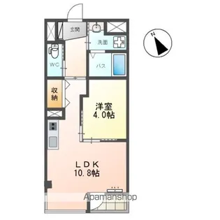 シリウス【1階】の間取り