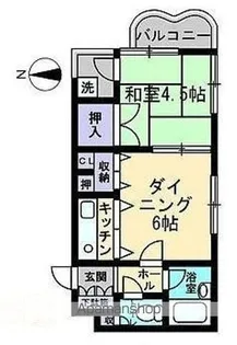 アルファエステート錦町【6階】の間取り