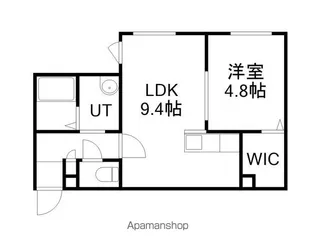 ナツゲン栄通20【403号室】の間取り