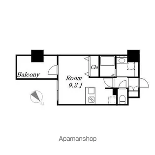 アドバンス名古屋モクシー【11階】の間取り