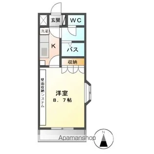 ILLUMINA【2階】の間取り