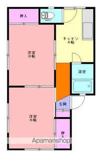 セフィラM【101号室】の間取り