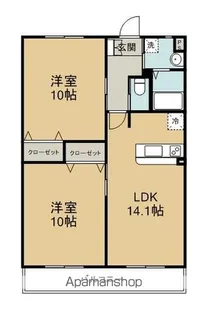 ラフォーレ駒形【3階】の間取り