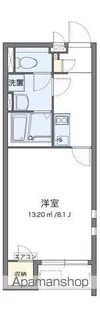 クレイノくまがい Ⅱ【201号室】の間取り