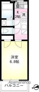 リバティーセカンド【2階】の間取り