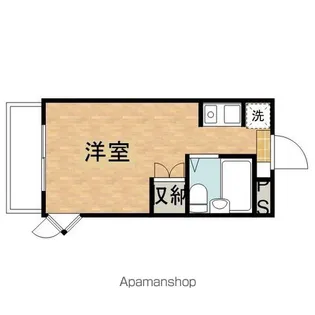 メゾンドサンベール【401号室】の間取り