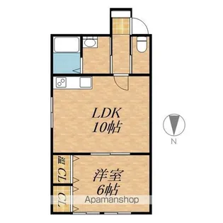 グリーンパークヒルズ【2階】の間取り
