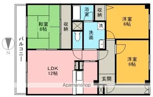 ラ・ルミエール【505号室】の間取り