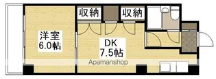 グレース天満【3階】の間取り