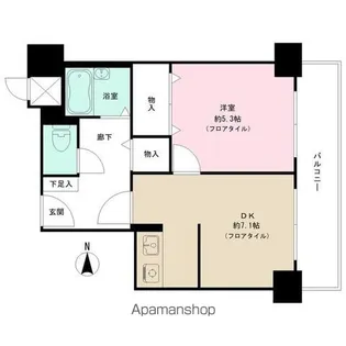 池下510ビル【11階】の間取り