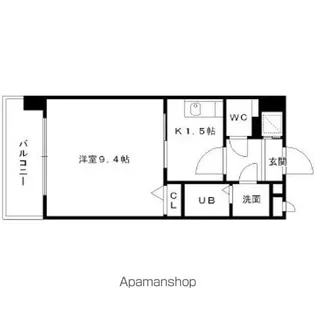 SEALS【8階】の間取り