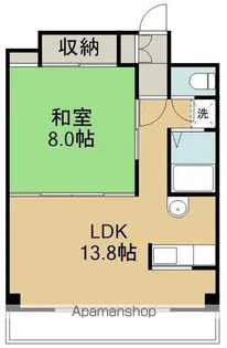 渡幸ベルメゾン高砂【501号室】の間取り