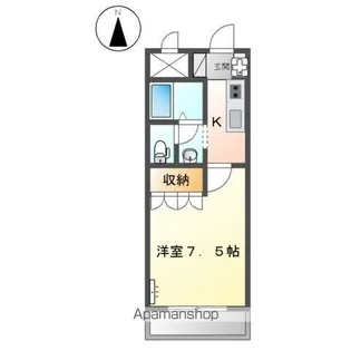 AーPG(エーピージー)【1階】の間取り
