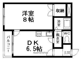 エースⅠ【210号室】の間取り