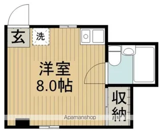 アーバン関沢【3階】の間取り