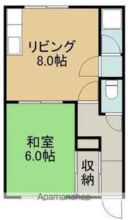 ハイツJ【203号室】の間取り