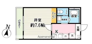 キャメル吉川スリジエ【3階】の間取り