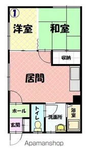 ルミネ永山【2階】の間取り